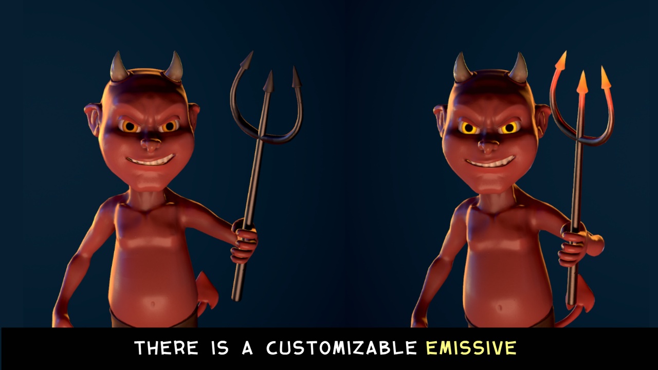 Media 1 for listing Stylized Devil