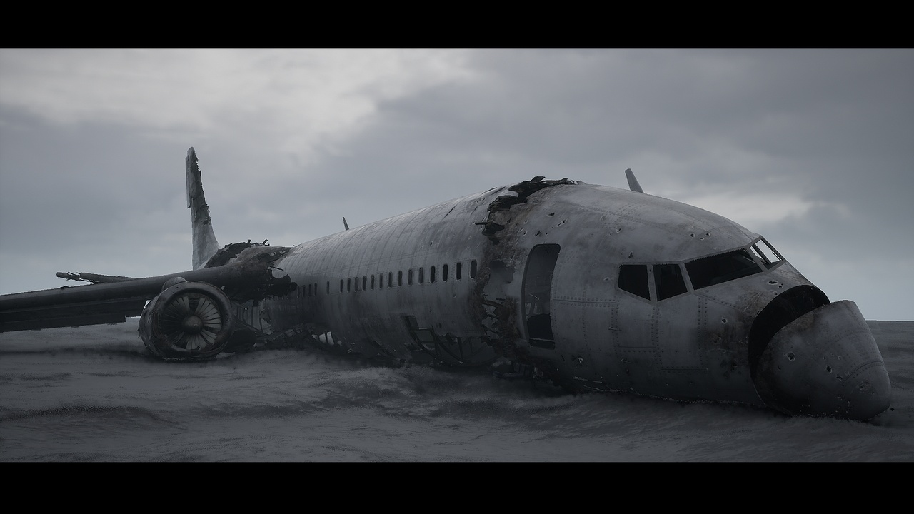 Media 1 for listing Crashed Airliner