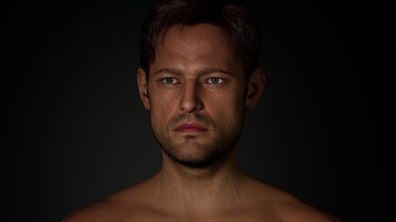 Media 1 for listing Adrian Cross – Realistic MetaHuman