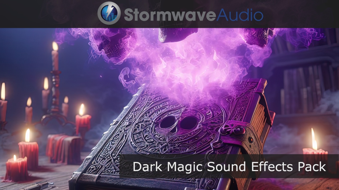Media 1 for listing Dark Magic Spell Sound Effects Pack