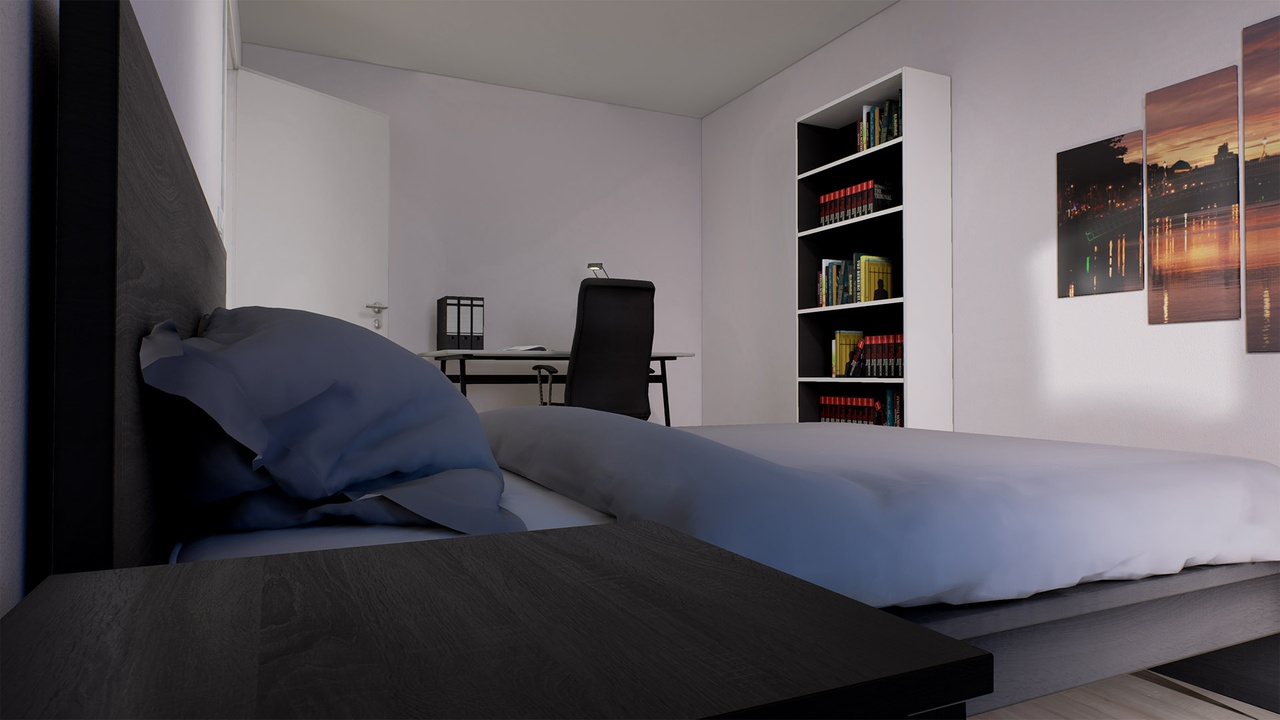 Media 1 for listing ThreeDee: Modern Flat Interior