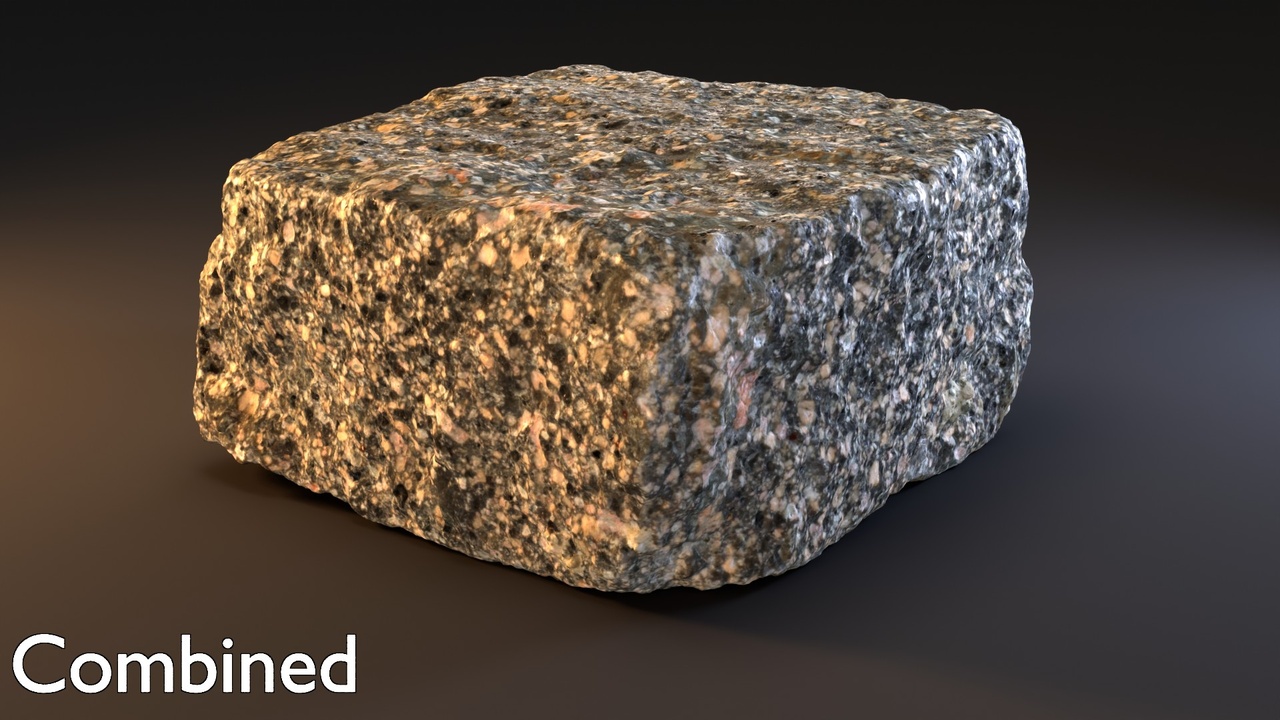 Media 1 for listing Granitic paving stone 03 - Raw Scan