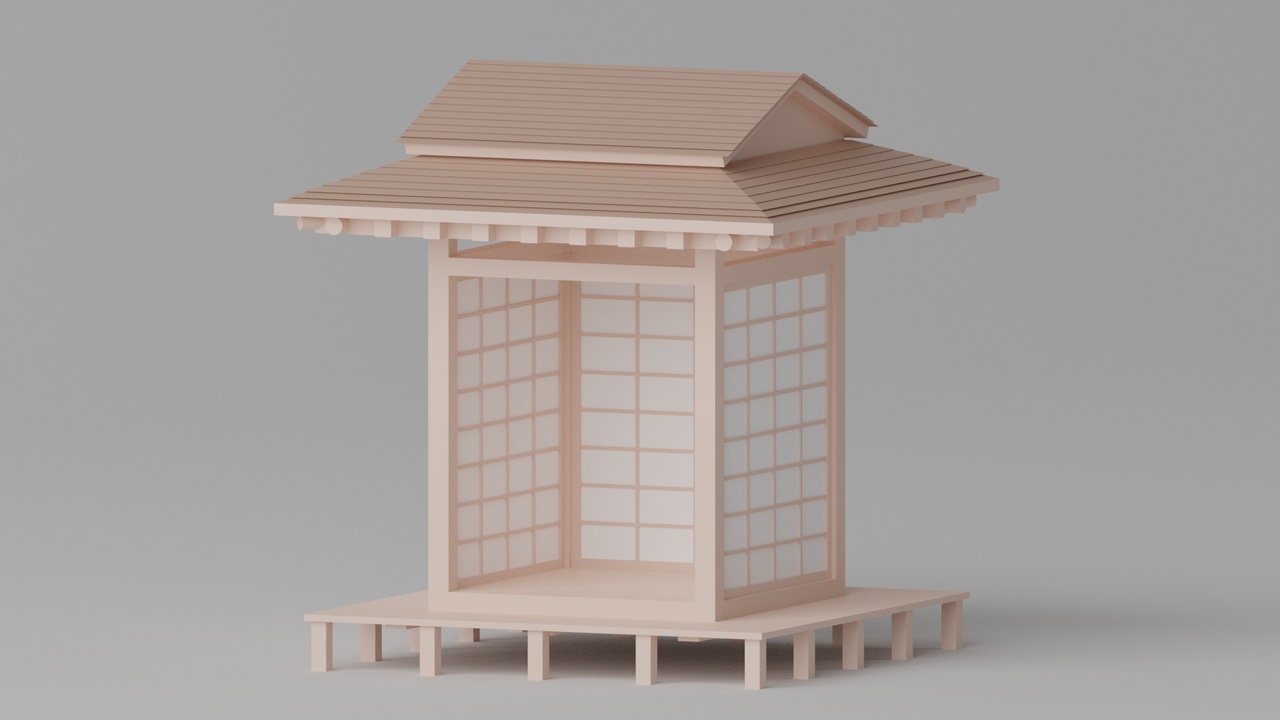 Media 1 for listing Traditional Japanese Tea House Chashitsu 1