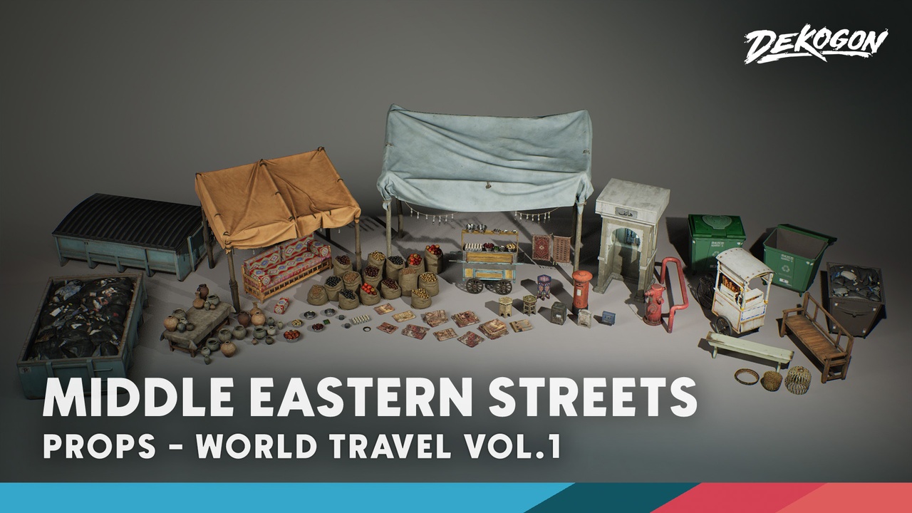 Media 1 for listing World Travel VOL.1- Middle Eastern Streets (Nanite + Low Poly)