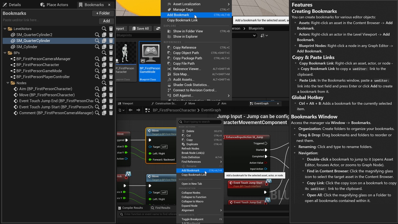Bookmarks Plugin | Fab