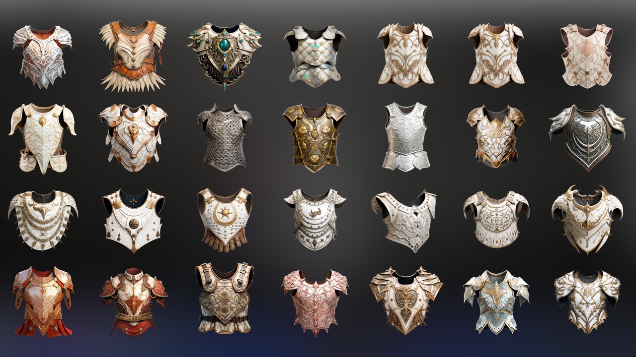 File multimediali per l'articolo Chest Armor V3 - Icon Pack: 1