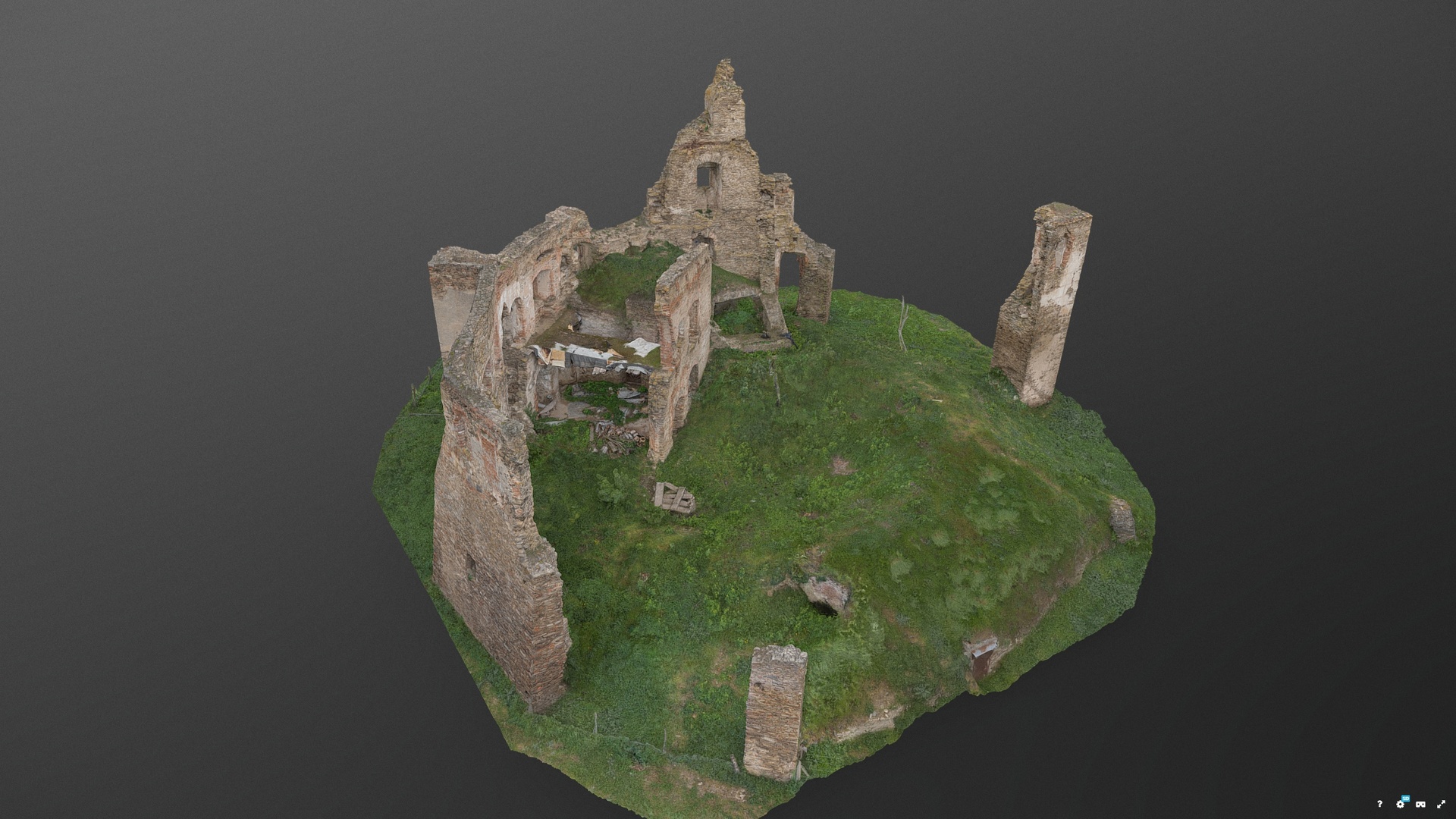 Media 1 for listing Ruined medieval keep