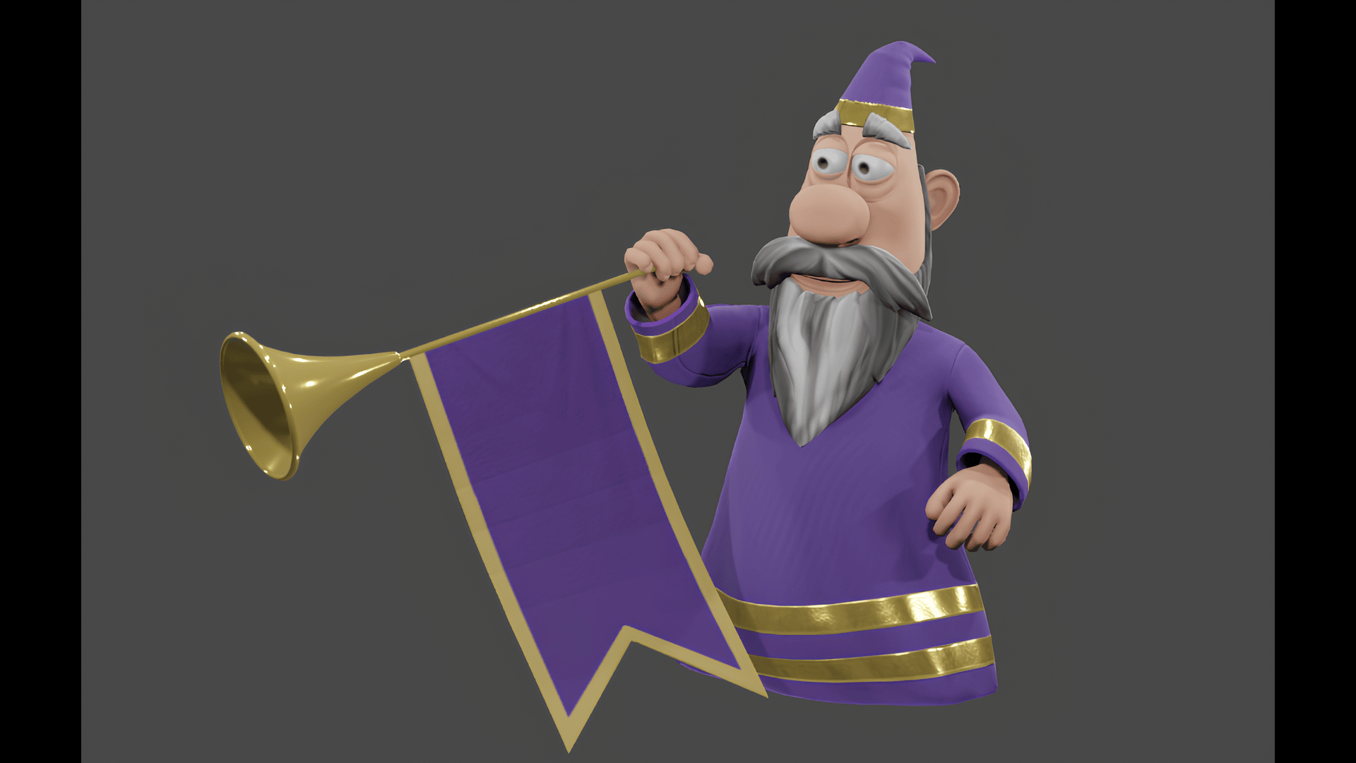 Merlin Animated Character | Fab