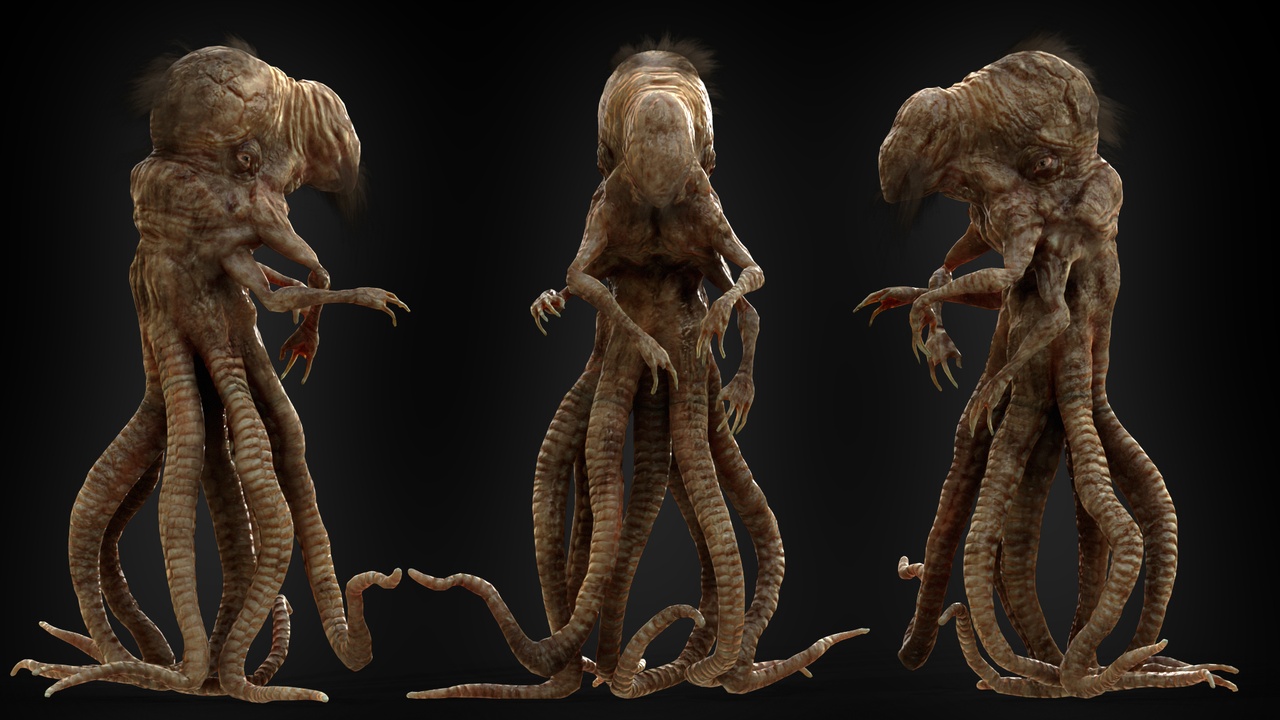 Media 1 for listing Octopus Horror Creature