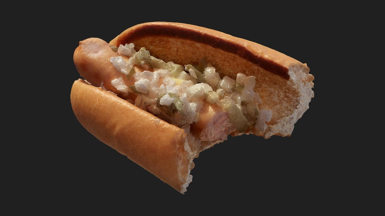Media 1 for listing Urban Trash Food Hot Dog Eaten 02