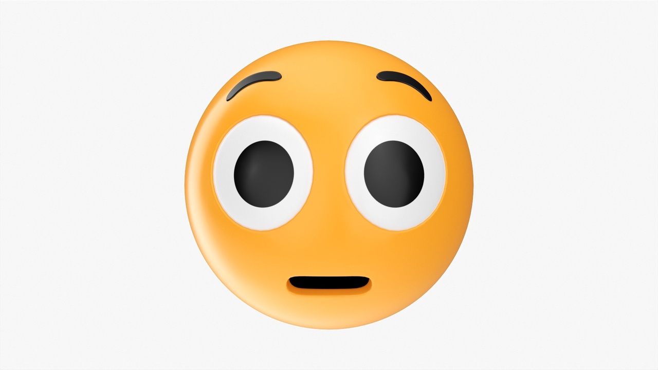 Média 1 pour l'article Emoji 031 Astonished with big eyes