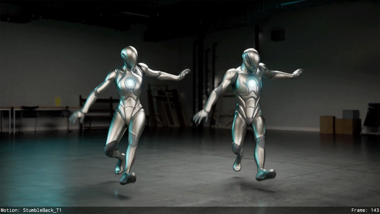 Media 1 for listing Trips and Falls Mocap Volume 1