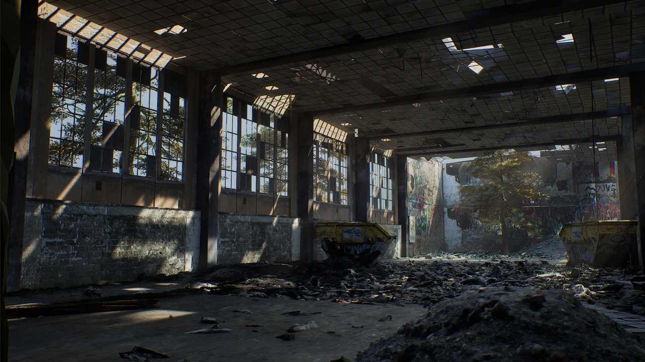 Media 1 for listing BODYCAM - Abandoned Industrial Hangar
