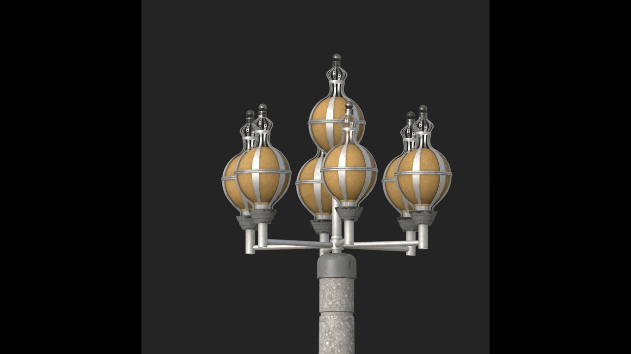 الوسائط 1 للقائمة Saudi Arabia Streetlight
