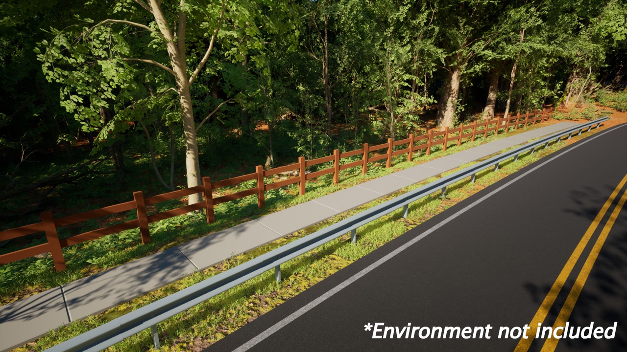 Media 1 for listing All-in-1 Spline Mesh Blueprint