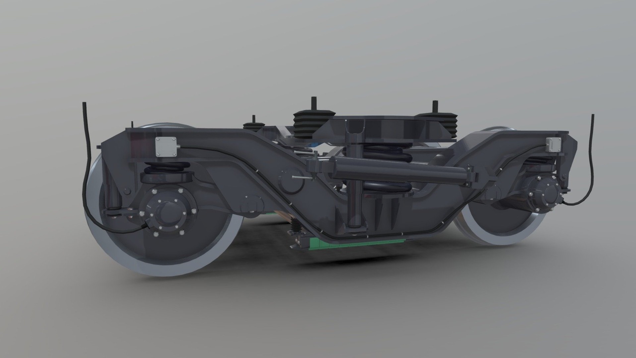 Media 1 for listing Passenger Coach Bogie