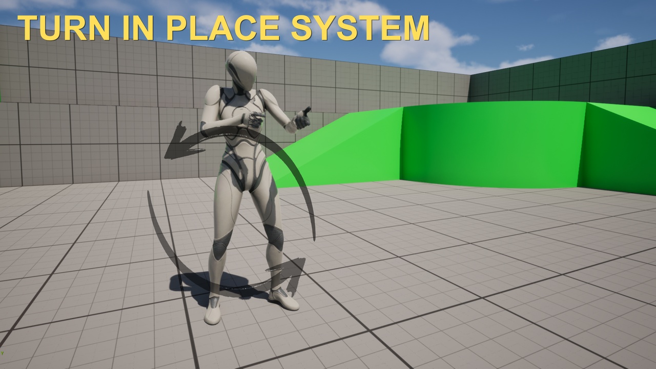Media 1 for listing Turn In Place System – Smooth & Network Replicated Rotation