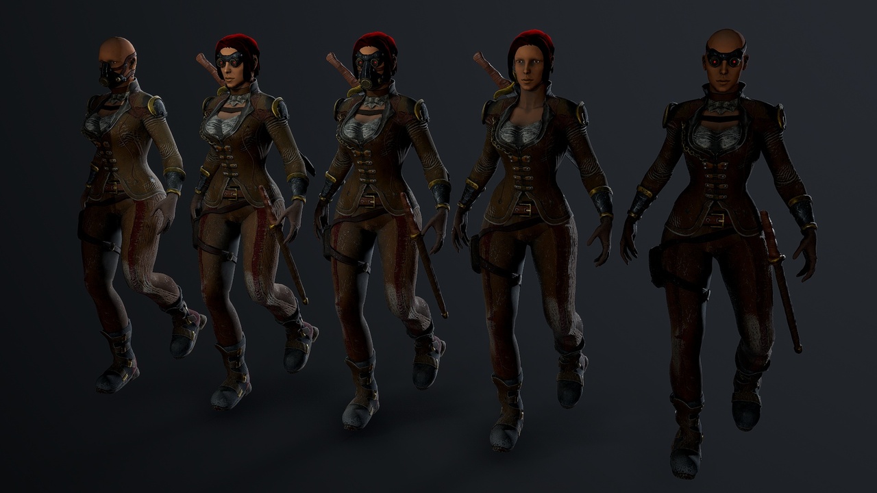 Media 1 for listing Steampunk Woman