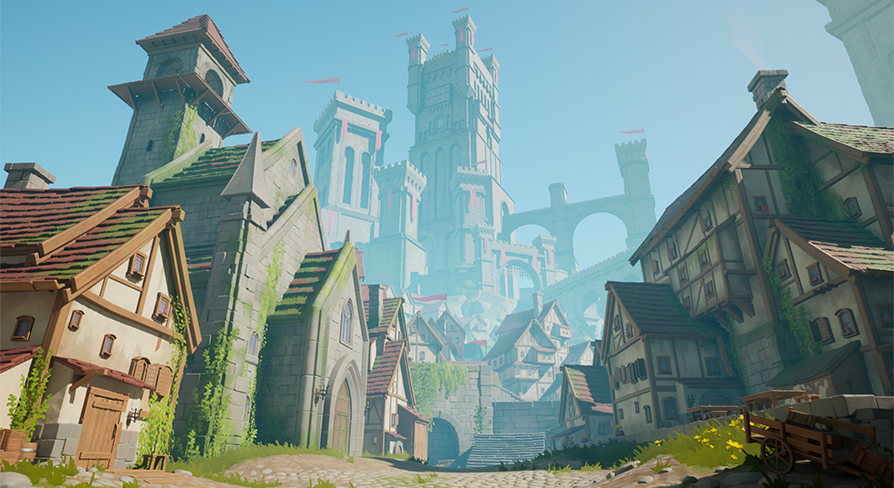 Stylized Fantasy City | Fab