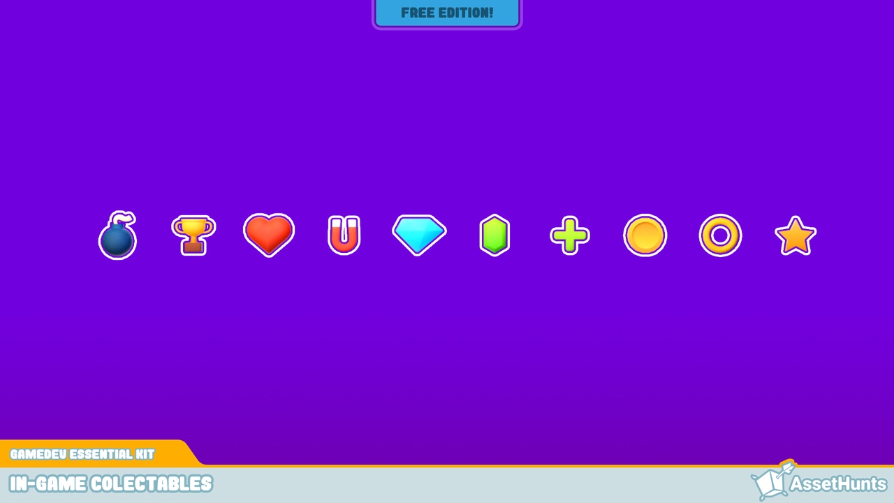 Media 1 for listing GameDev Essential Kit - In-Game Collectible [Free Edition]