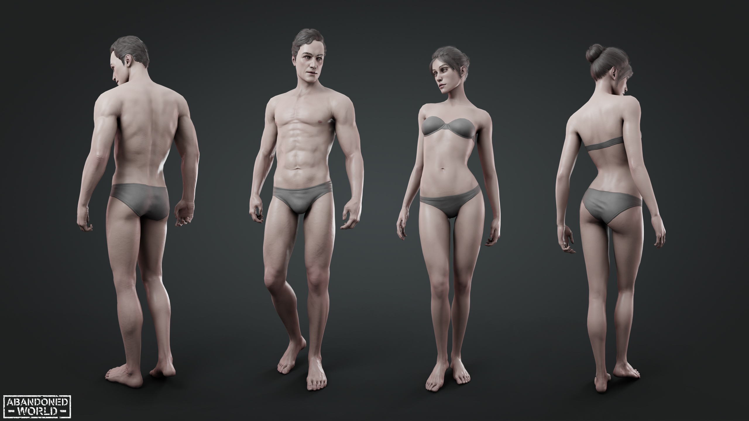 Media 1 for listing Base Humans: Man & Woman