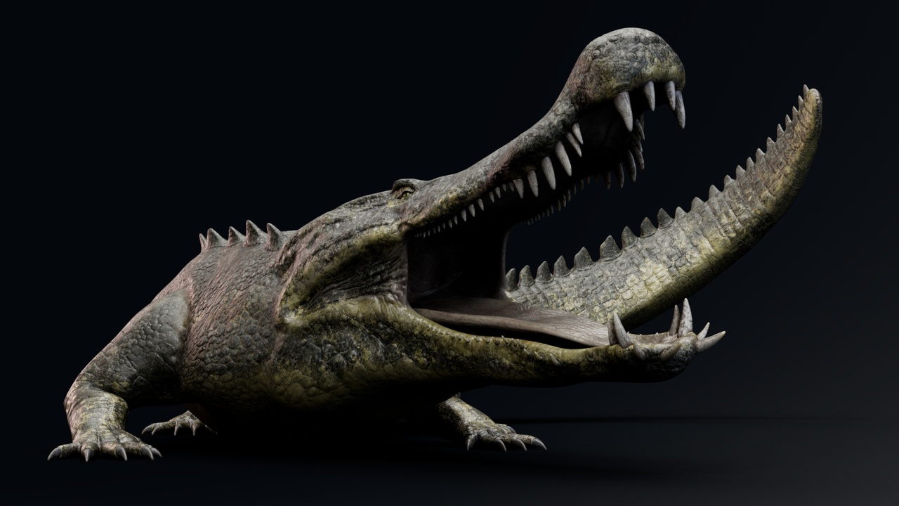 Media 1 for listing Dinosaur Deinosuchus - Crocodile