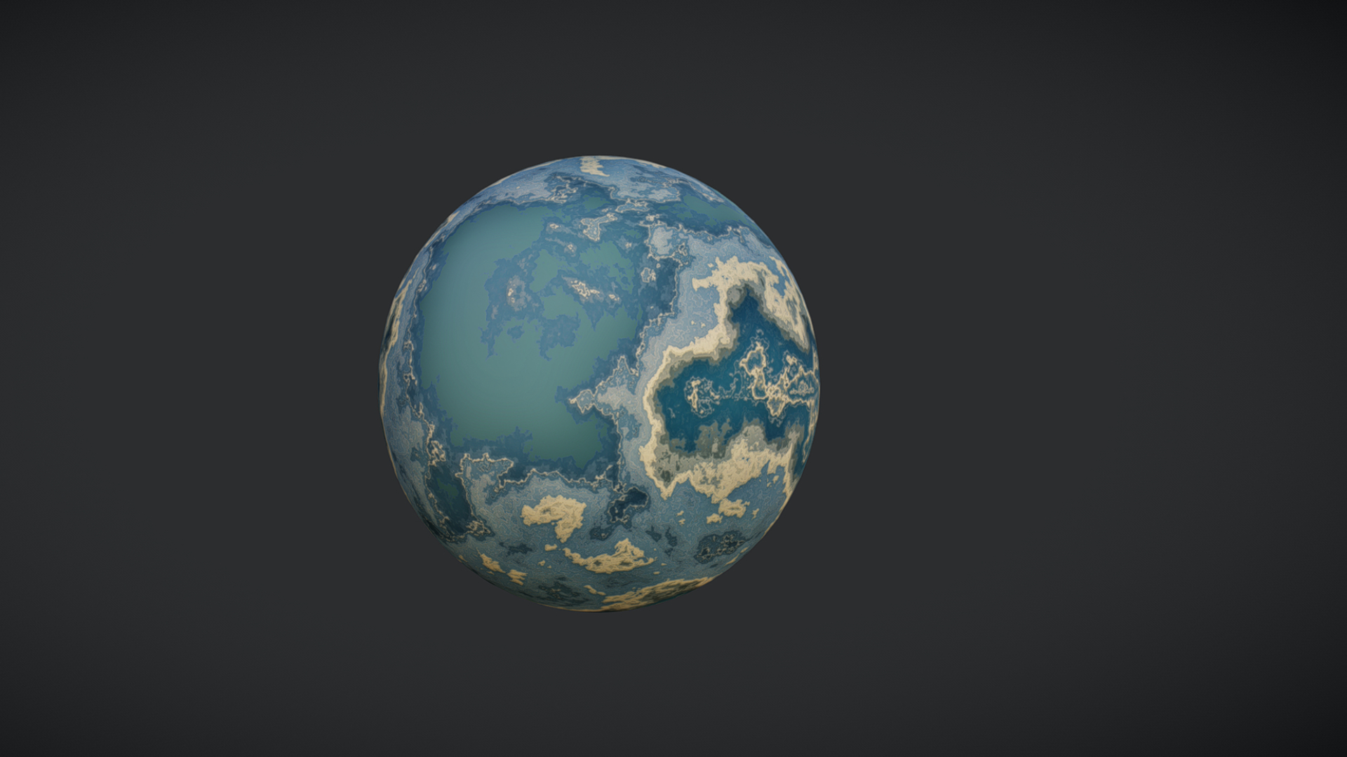 8k Stylized Planet 38 | Fab