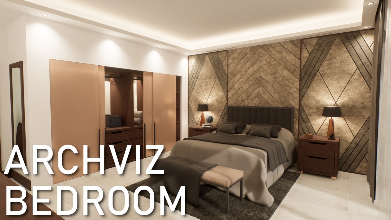 Media 1 for listing Archviz Bedroom