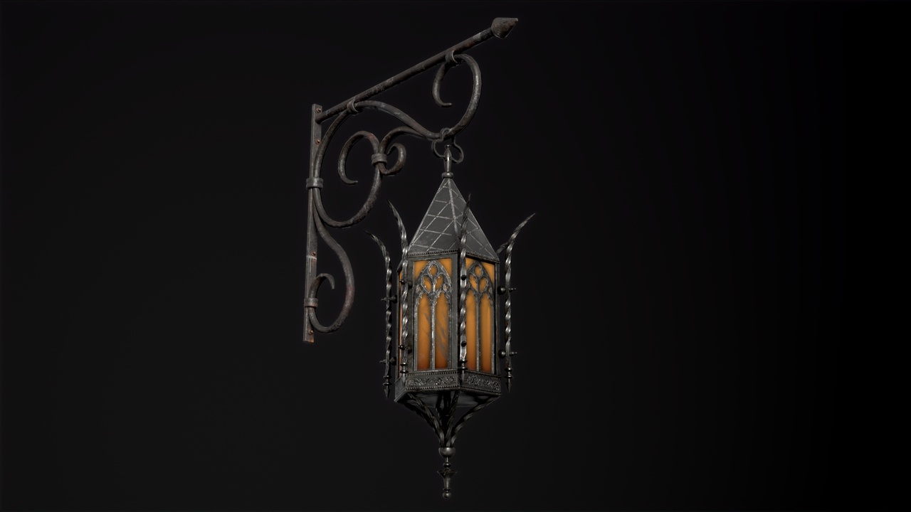 Media 1 for listing Gothic Lantern