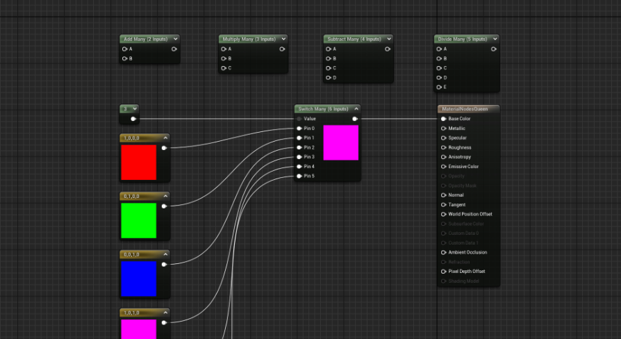 Material Nodes Queen | Fab