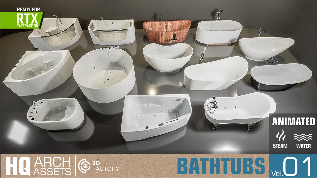 Media 1 for listing HQ Bathtubs Vol. 1