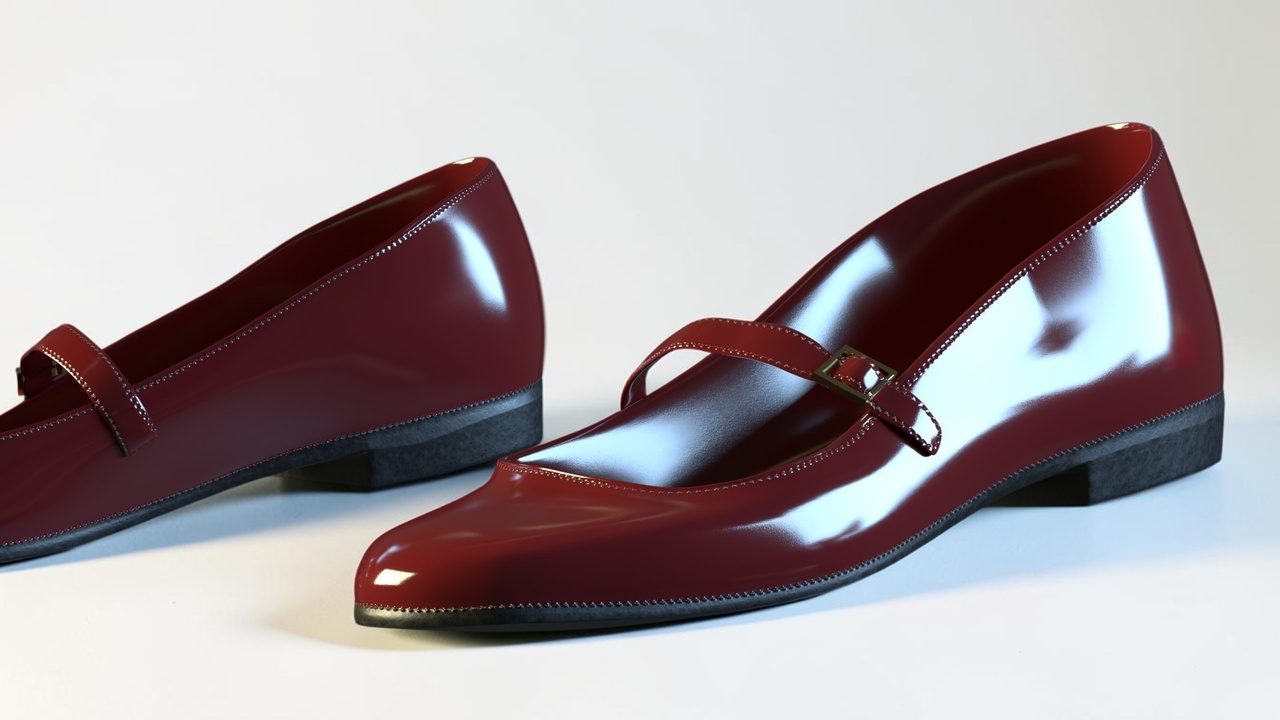 Media 1 for listing Female Fancy Shoes v4 - Metahuman Compatible