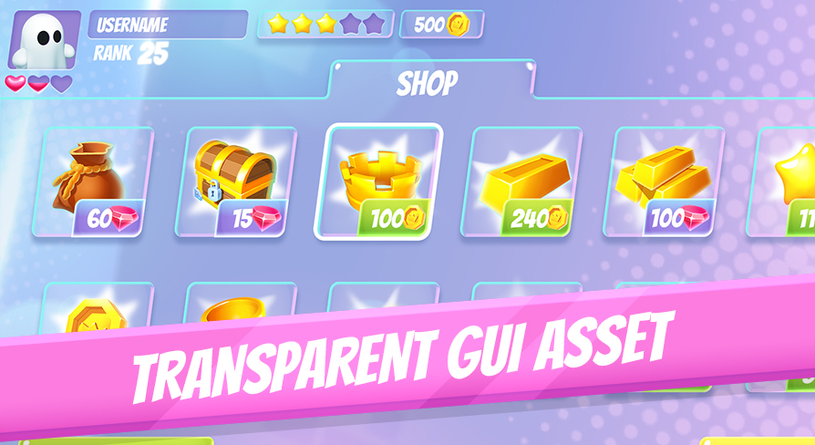 Fond Transparent De Gui Ui Button PNGs For Free Download