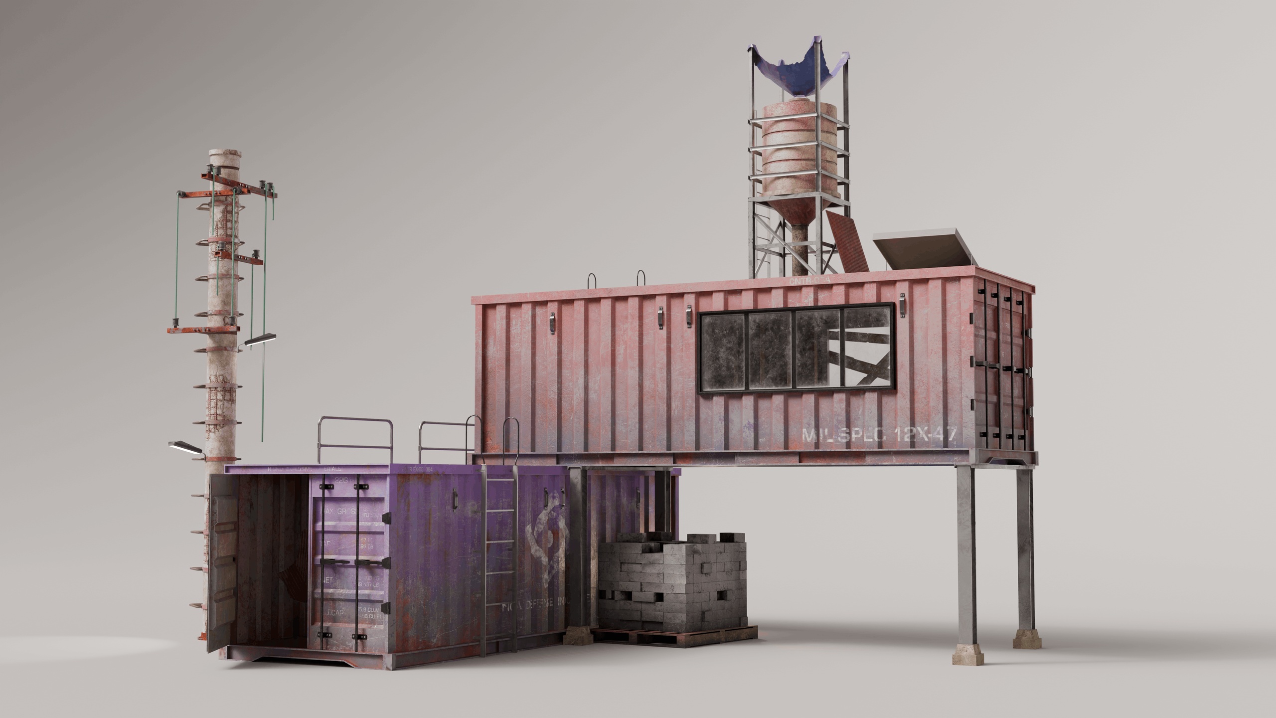 Media 1 for listing Shipping Container House Props