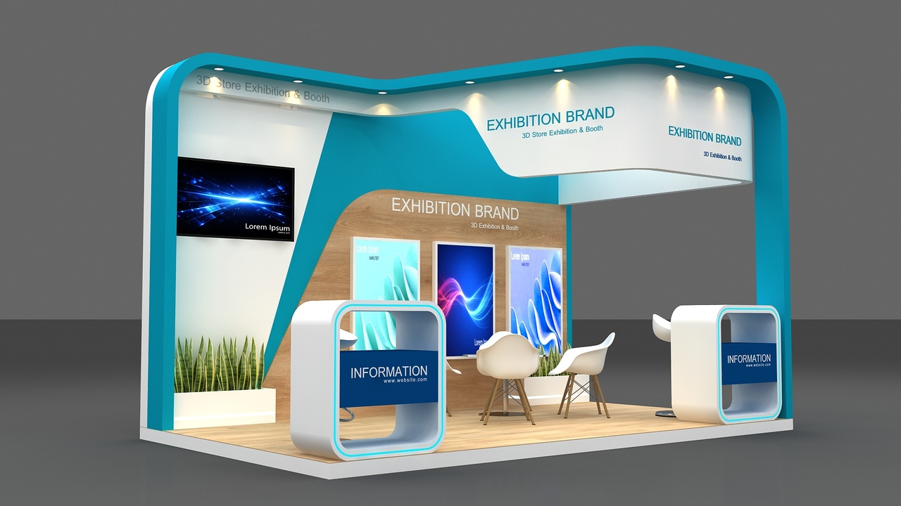 Media 1 for listing 3D Exhibition Booth Design