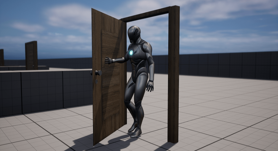 Advanced Door Interaction Kit (Replicated) | Fab