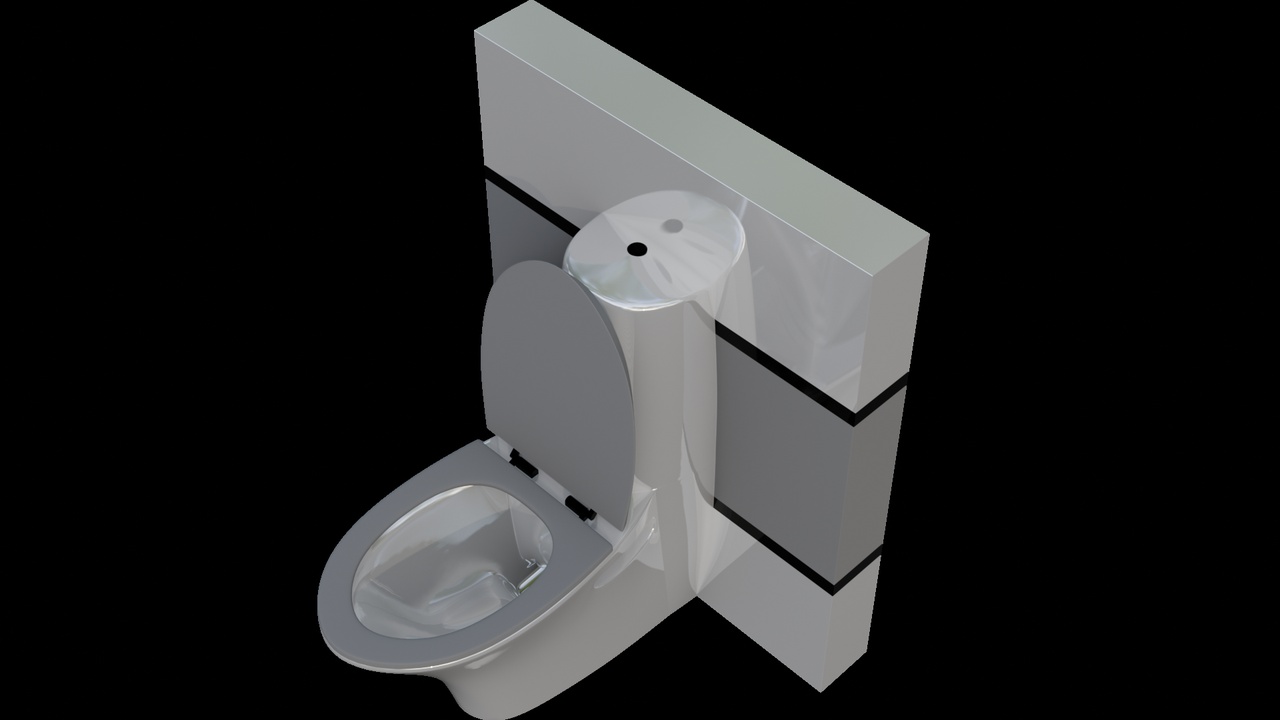 Modern Wall-Mounted Toilet | Fab