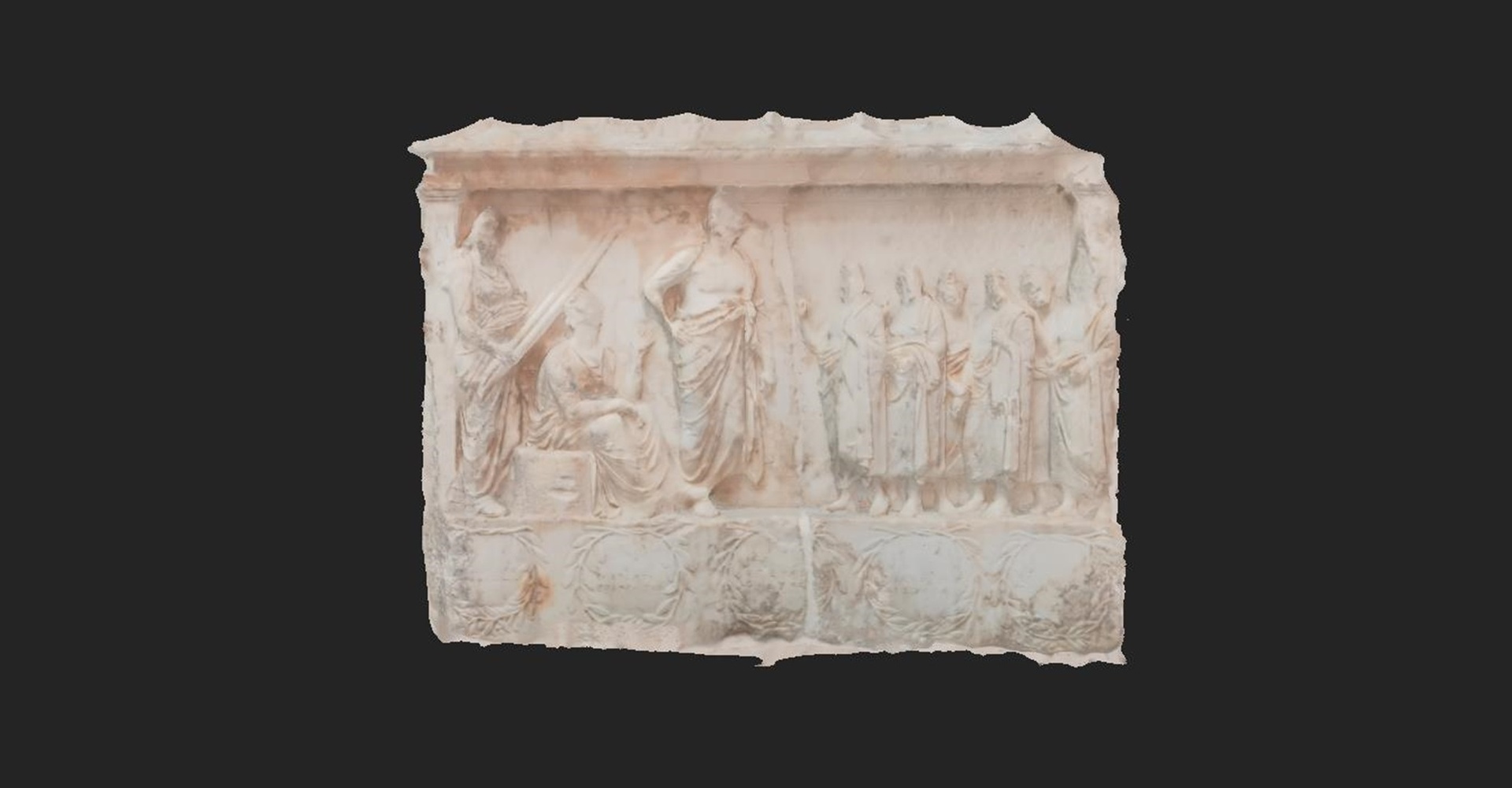 Media 1 for listing The votive relief dedicated by Greece to Asclepius
