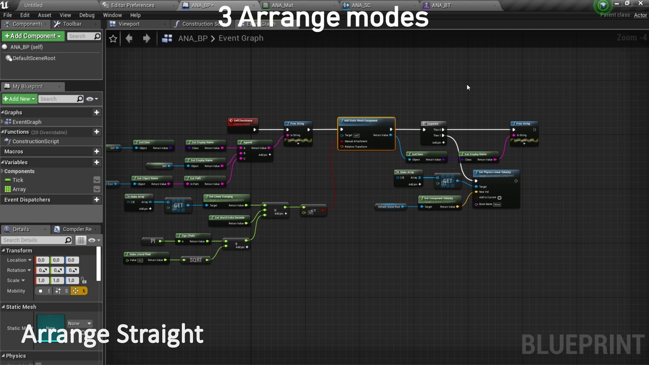 Media 1 for listing Auto Node Arranger