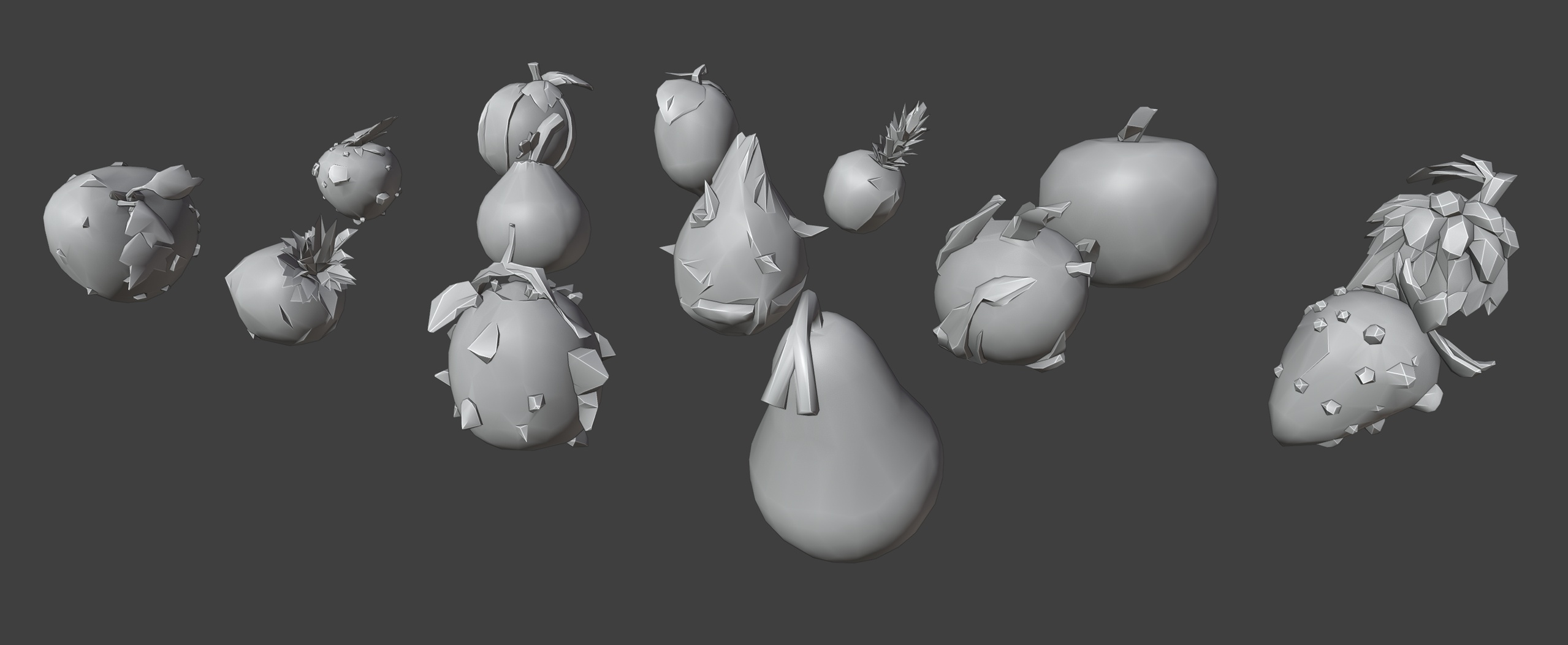 Media 1 for listing Stylized Fruits Pack🍊