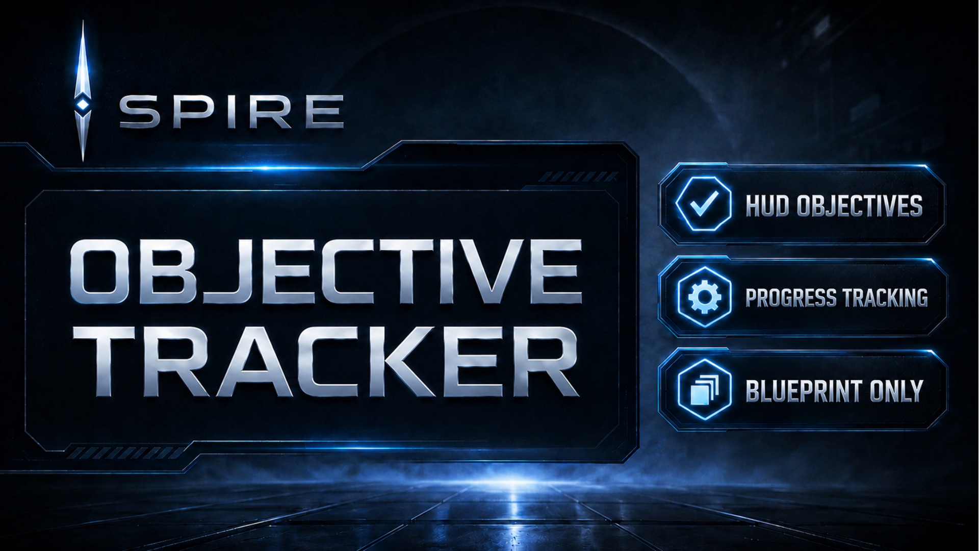 Spire Systems Objective Tracker System - Blueprint HUD Objective ...