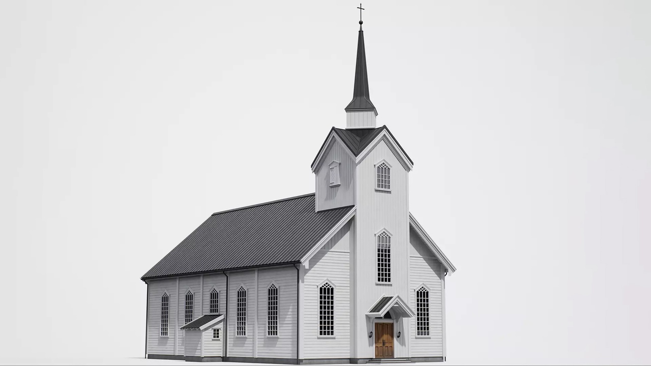 Media 1 for listing Game-Ready Scandinavian Church