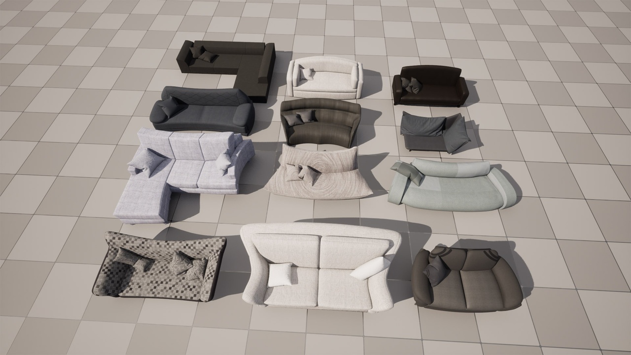 Media 1 for listing sofas pack