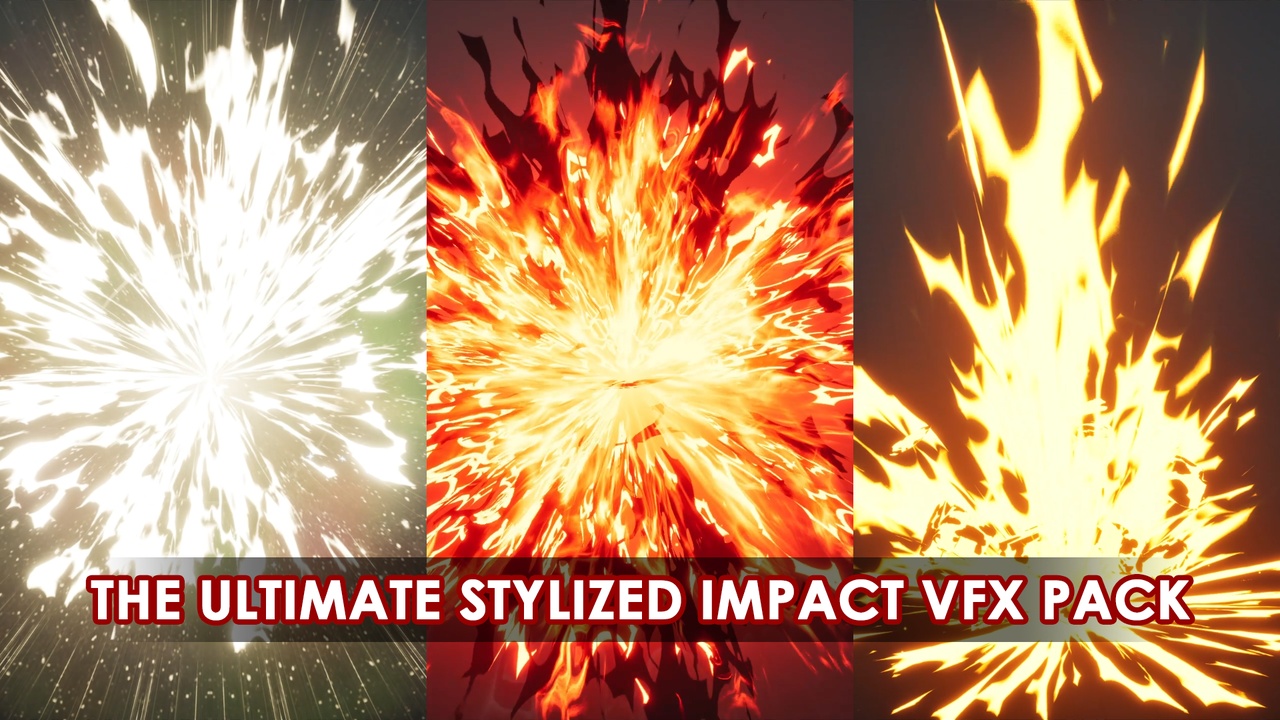 Media 1 for listing The Ultimate Stylized Impact VFX Pack