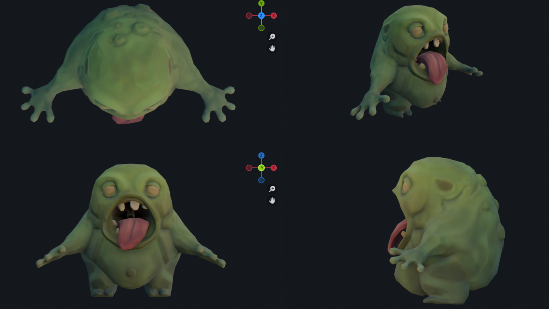 Rigged Monster | Fab