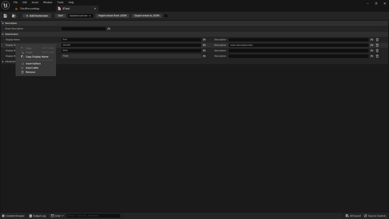 Media 1 for listing Enumeration extension