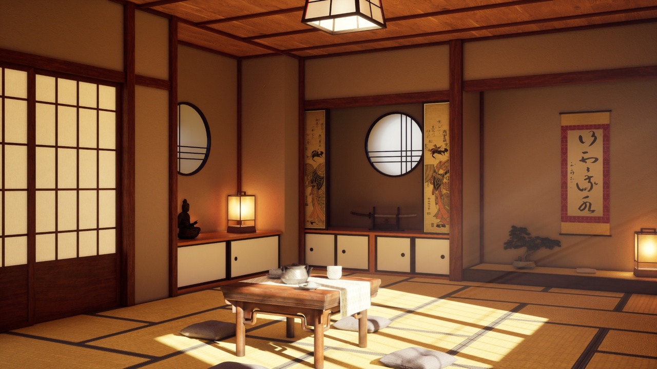 Media 1 for listing Japanese tea Room - Unreal Engine 5