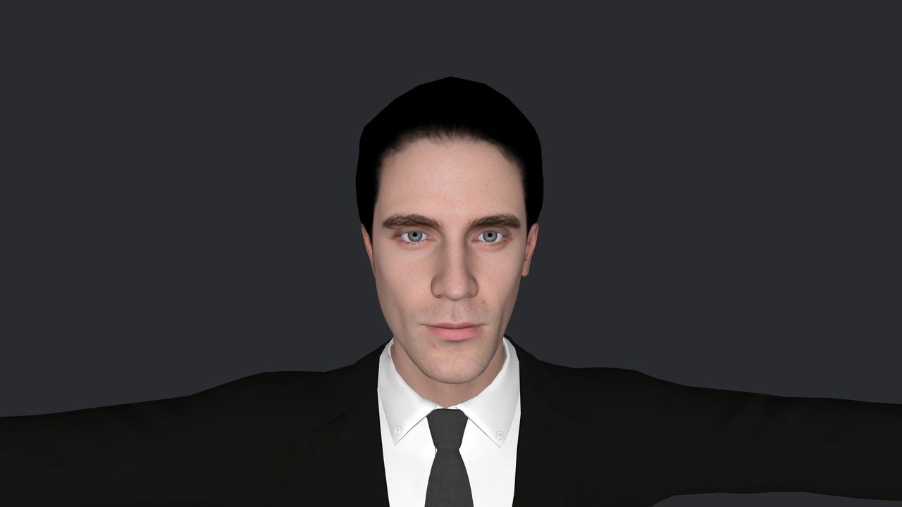 Media 1 for listing Yann Bean Hyper Realistic Full Body Fully Rigged 3D Character