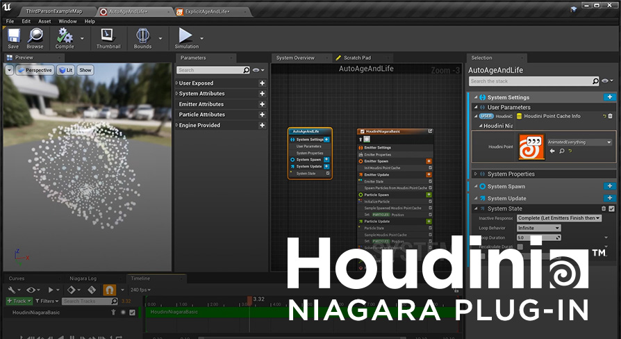 Houdini Niagara Plugin | Fab