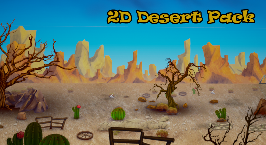 Desert 2D Platformer Prototype | Fab
